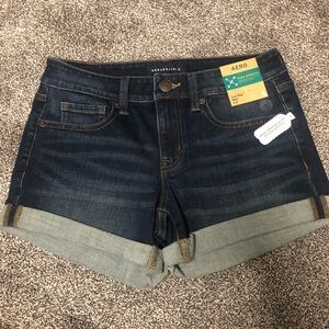 Aero Flex Effects Denim Jean Shorts